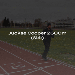 Juokse Cooper 2600m (6kk) -juoksuohjelma