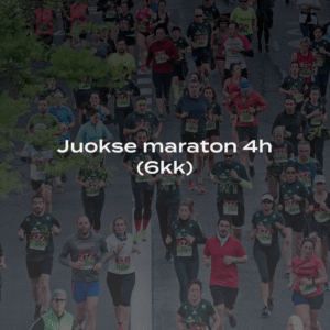 Juokse maraton 4h (6kk) -juoksuohjelma